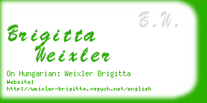 brigitta weixler business card